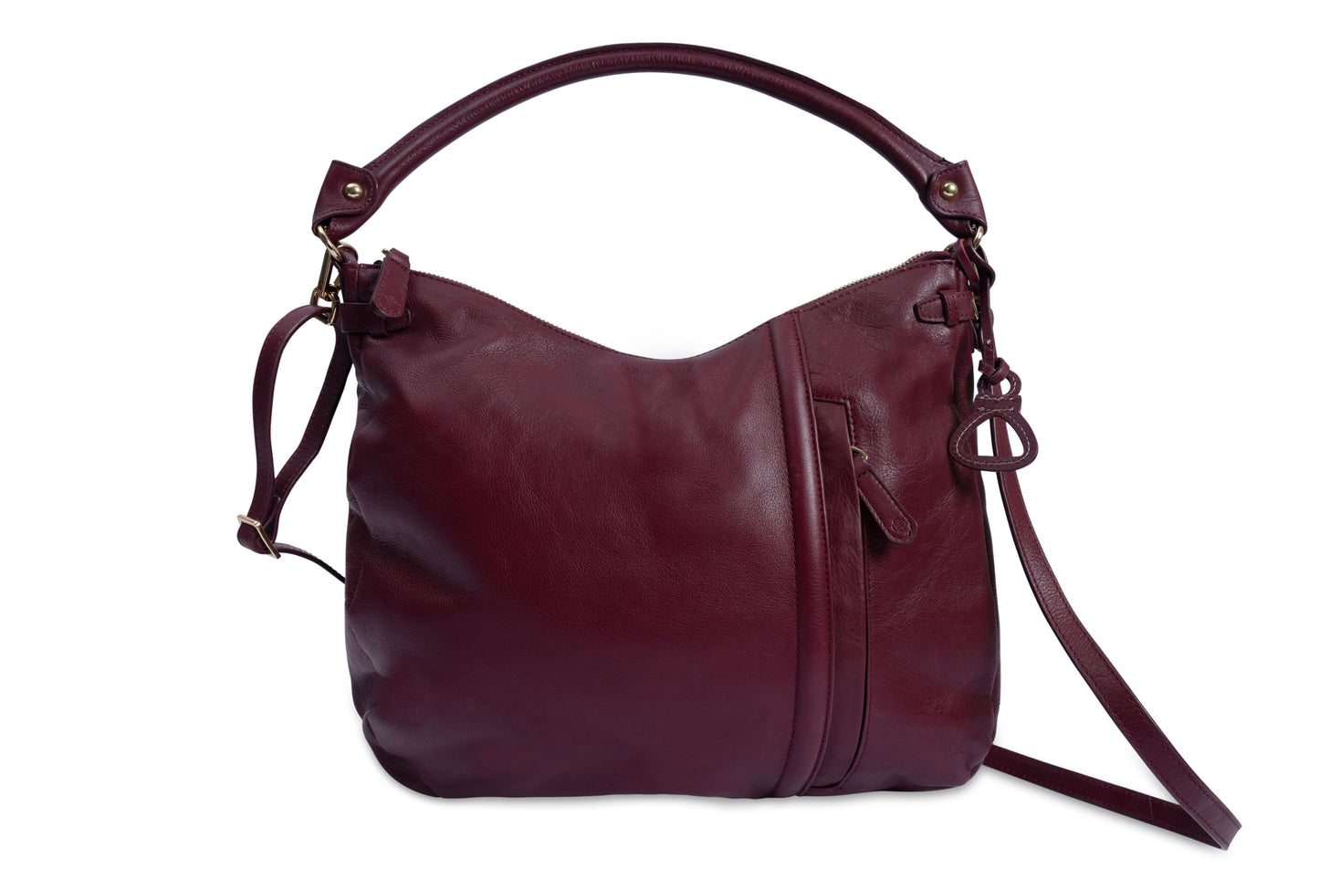 SADDLER "Julia" Real Leather Hobo Bag – Versatile, Stylish & Spacious Design