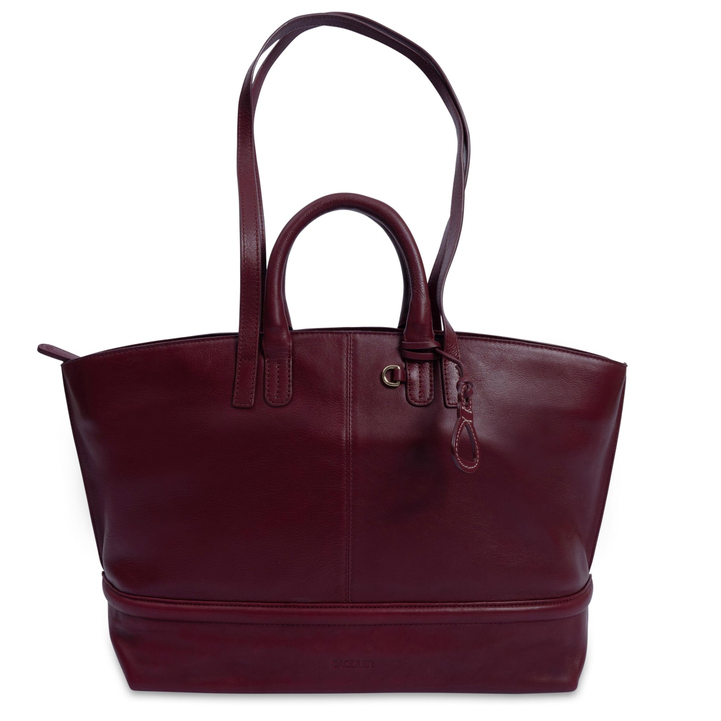Victoria Oversize East West Tote Bag for Women - handmade by Saddler