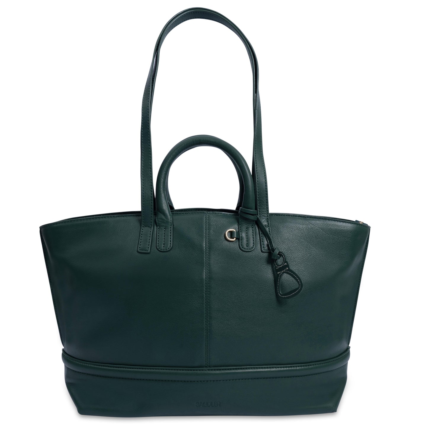 Victoria Oversize East West Tote Bag for Women - handmade by Saddler