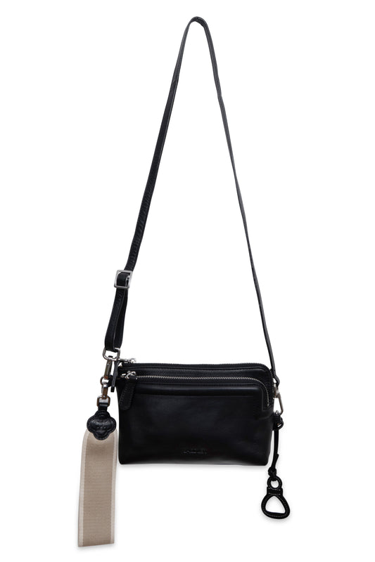 Heather Leather Clutch & Crossbody Bag - Handmade by Saddler  – Versatile & Compact