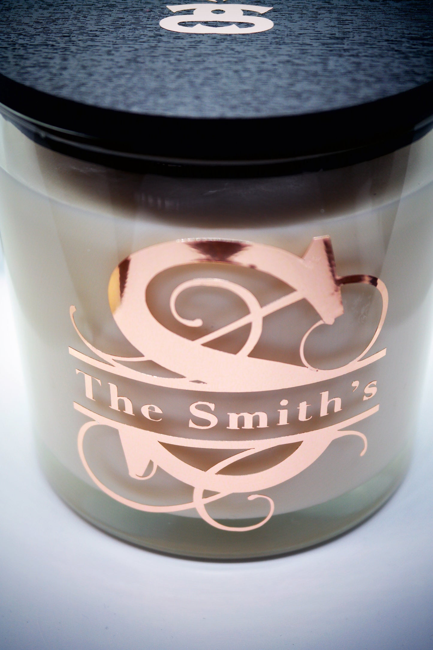 Personalised Simple Scents Grand Opulence 3 Wick Candle | Split Letter Monogram 640g