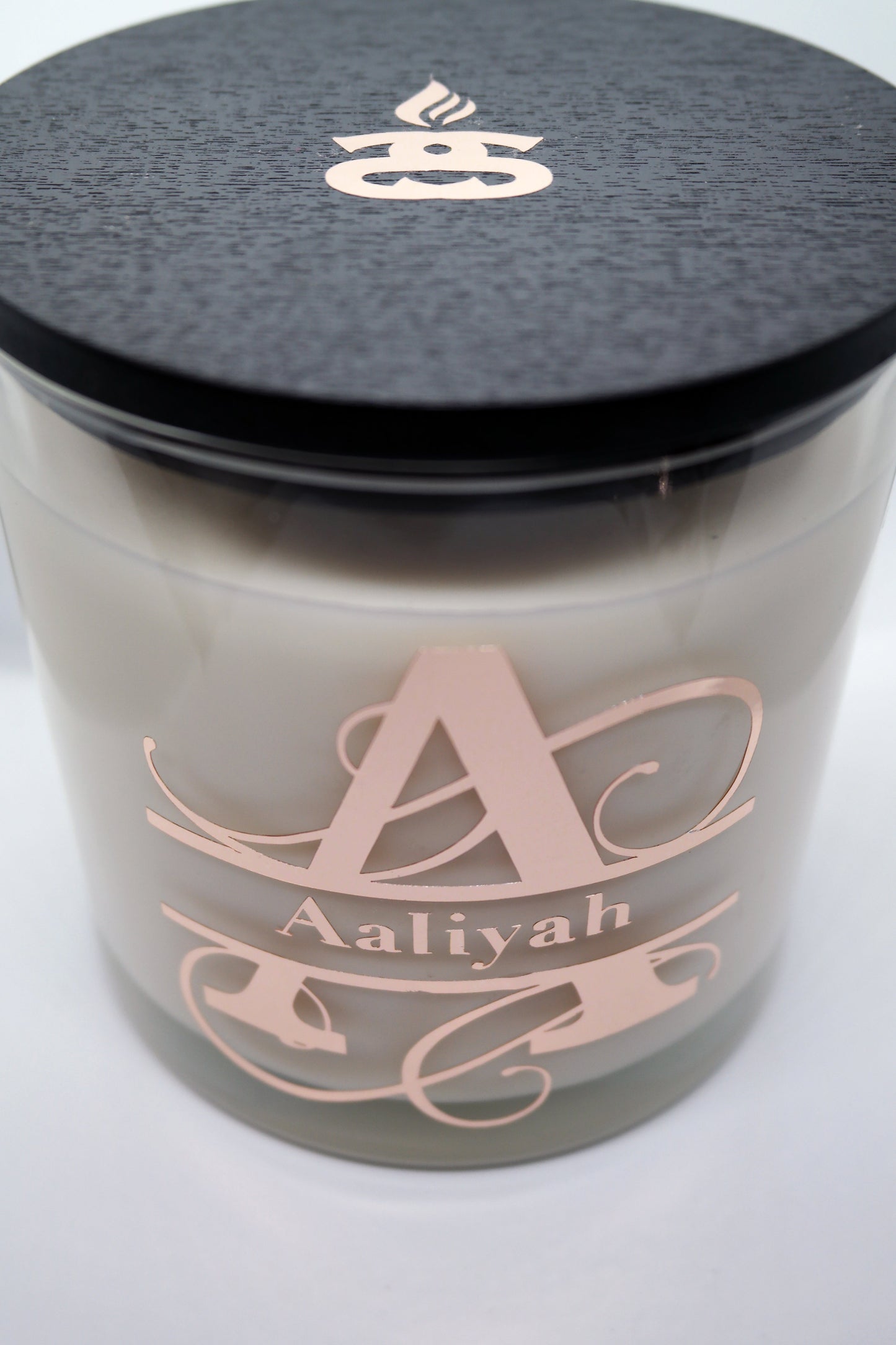 Personalised Simple Scents Grand Opulence 3 Wick Candle | Split Letter Monogram 640g