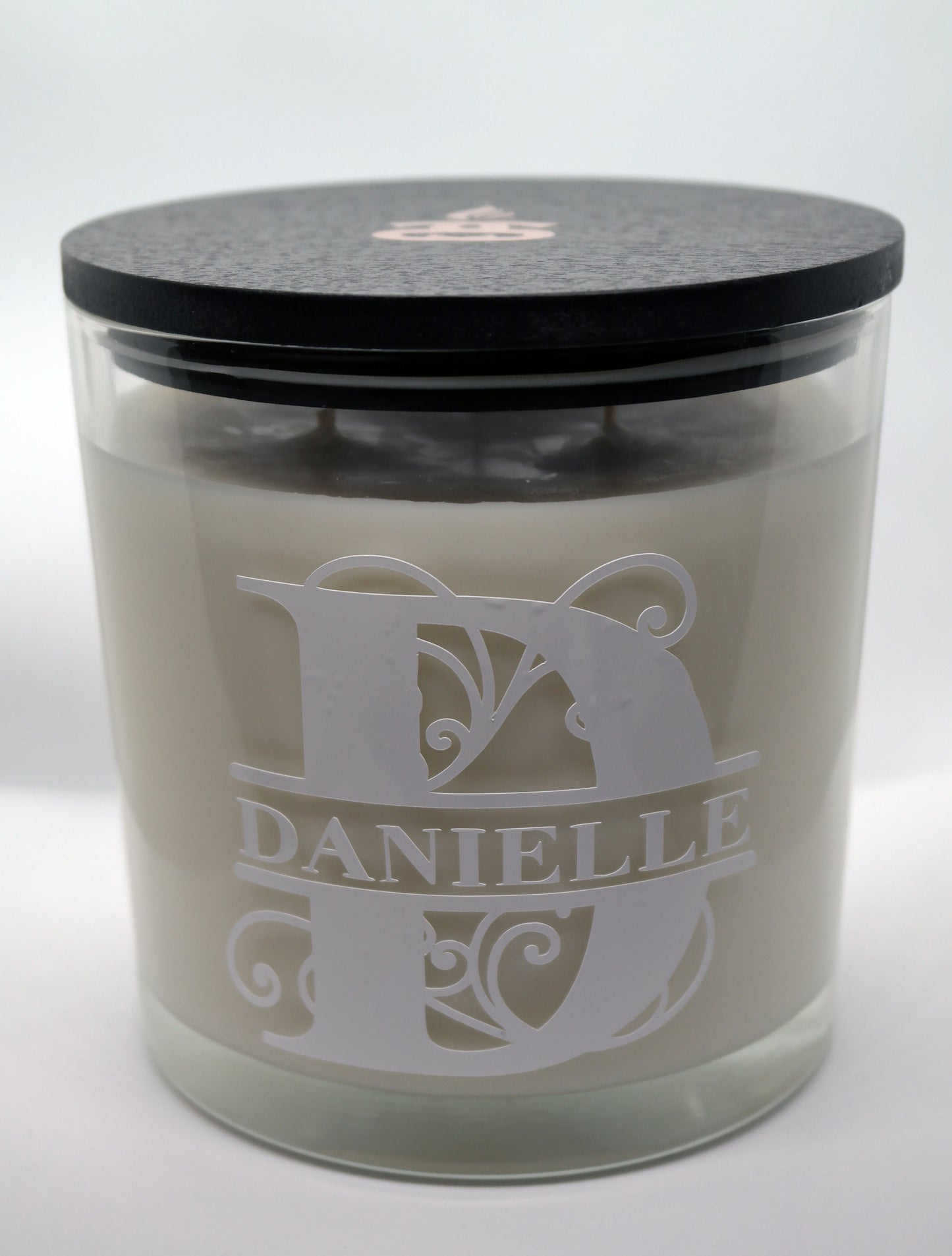 Personalised Simple Scents Grand Opulence 3 Wick Candle | Split Letter Monogram 640g