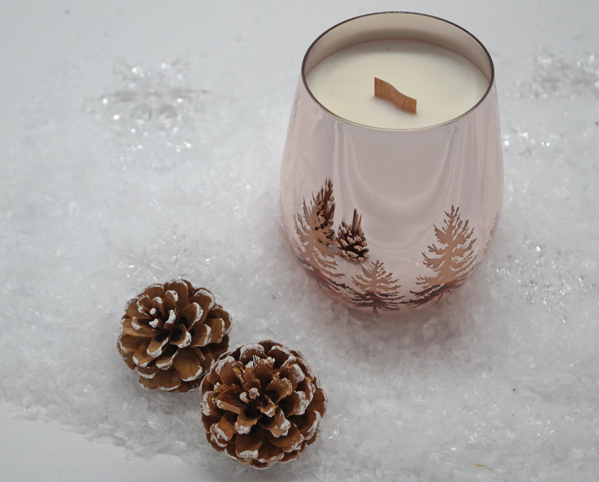 Simple Scents Rose Gold Christmas Candle & Gift Box
