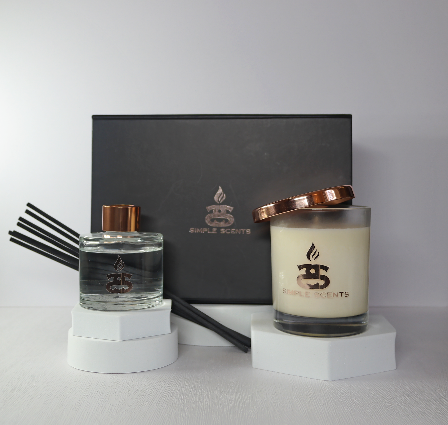 Simple Scents Experience Indulgence Candle & Reed Diffuser Gift Set