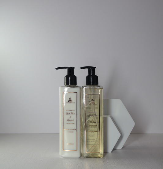 Simple Scents Black Plum & Rhubarb Hand Wash & Lotion Set 250ml