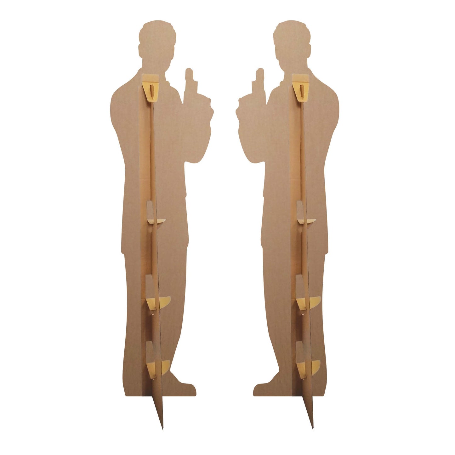 SC004 Secret Agent Male, Double Pack Cardboard Cut Out Height 173cm