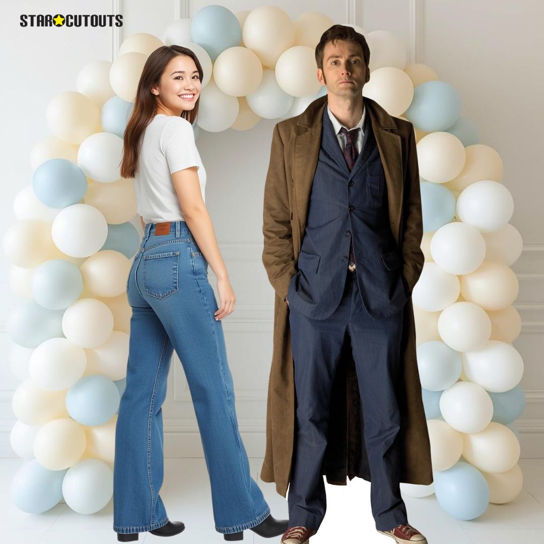 SC008 The Doctor David Tennant Cardboard Cutout Height 183cm