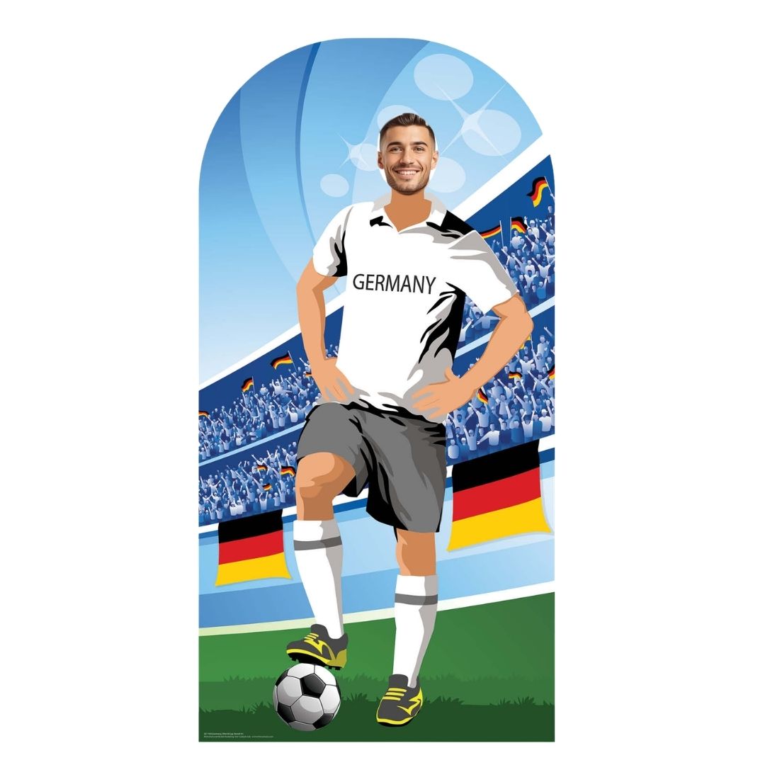 SC1165 Germany World Cup 2026  Football Stand In Cardboard Cutout Height 190cm