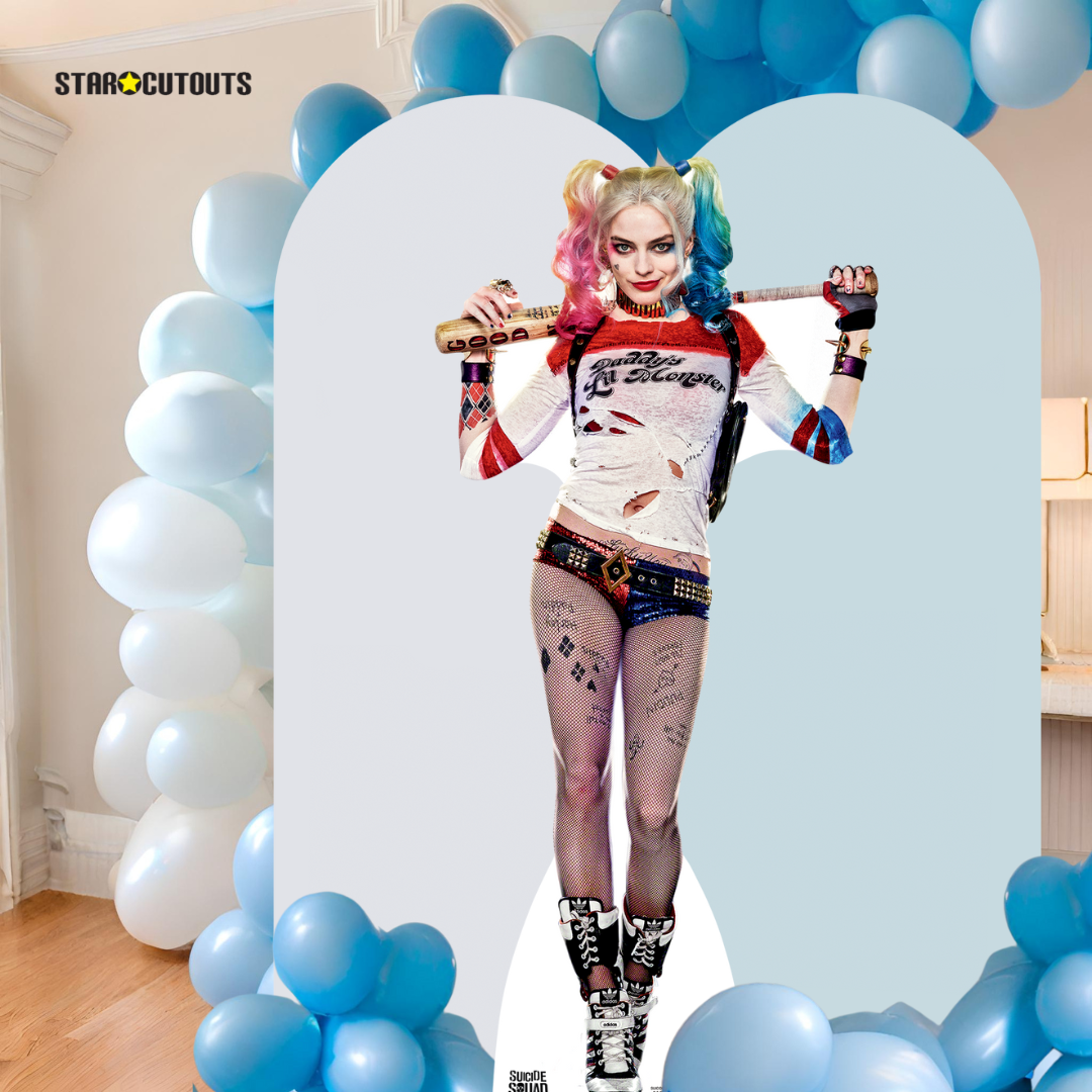 SC1220 Harley Quinn Margot Robbie Cardboard Cutout Height 171cm