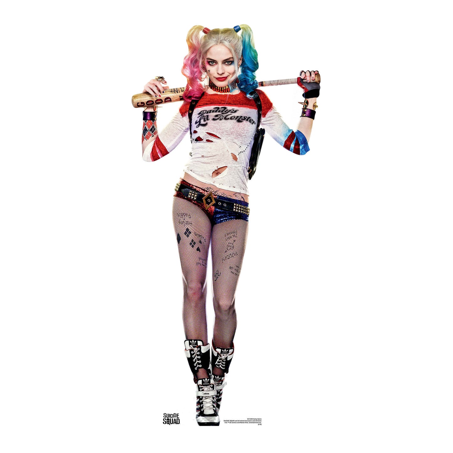 SC1220 Harley Quinn Margot Robbie Cardboard Cutout Height 171cm