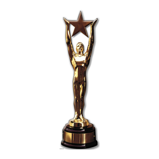 SC400 Star Award Cardboard Cut Out Height 183cm