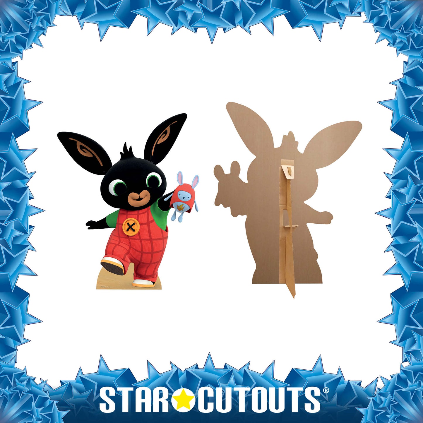 SC4046 Bing Bunny Rabbit Cardboard Cut Out Height 95cm