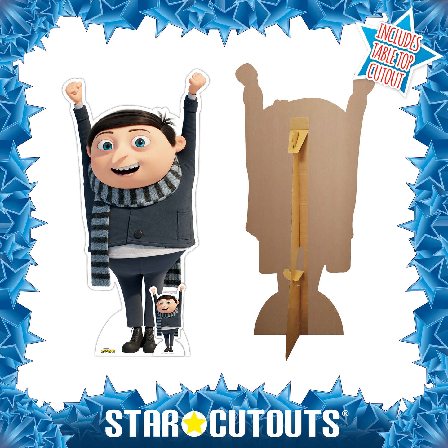 SC4088 Young Gru Minions 2 Cardboard Cut Out Height 136cm