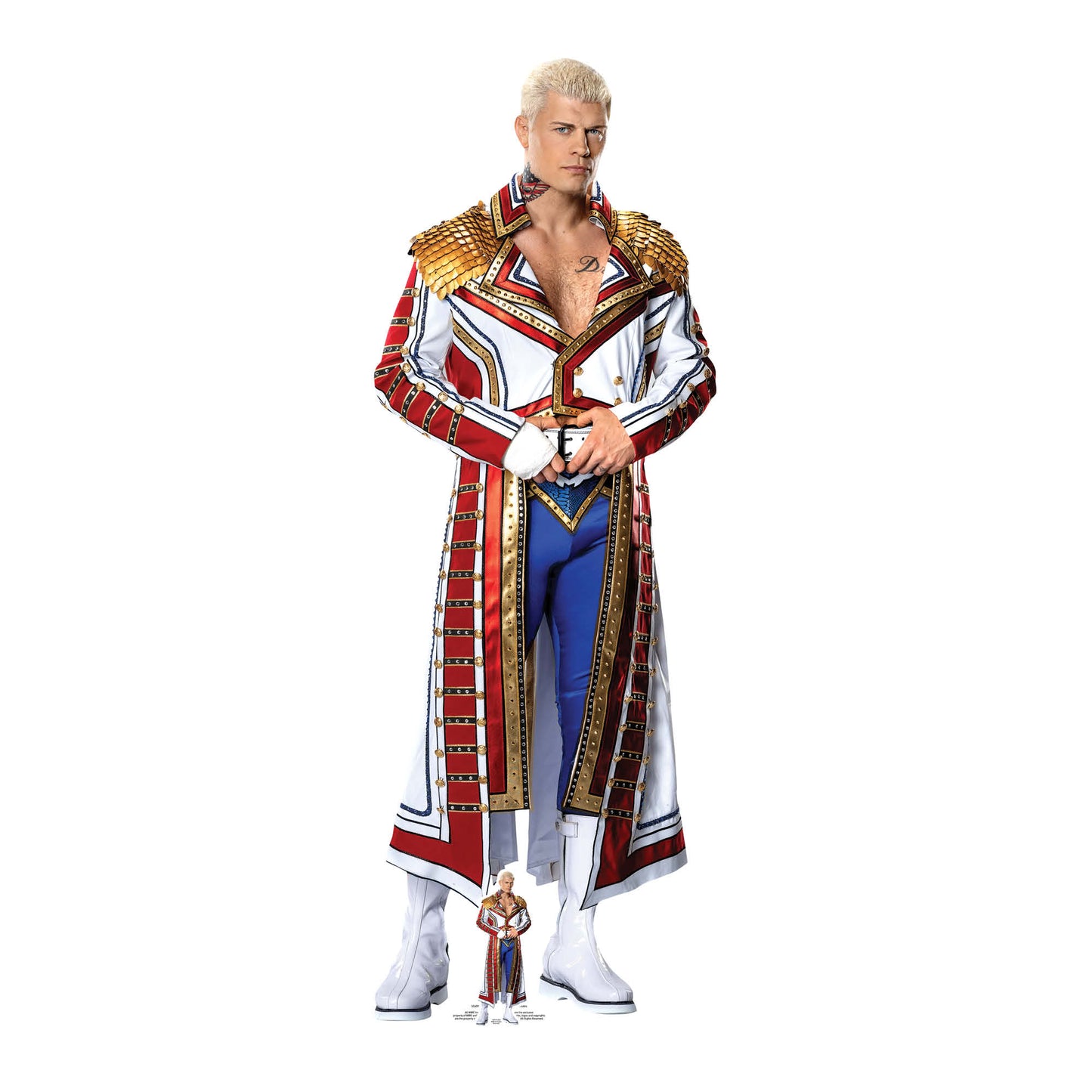 SC4095 Cody Rhodes WWE Cardboard Cutout Height 186cm