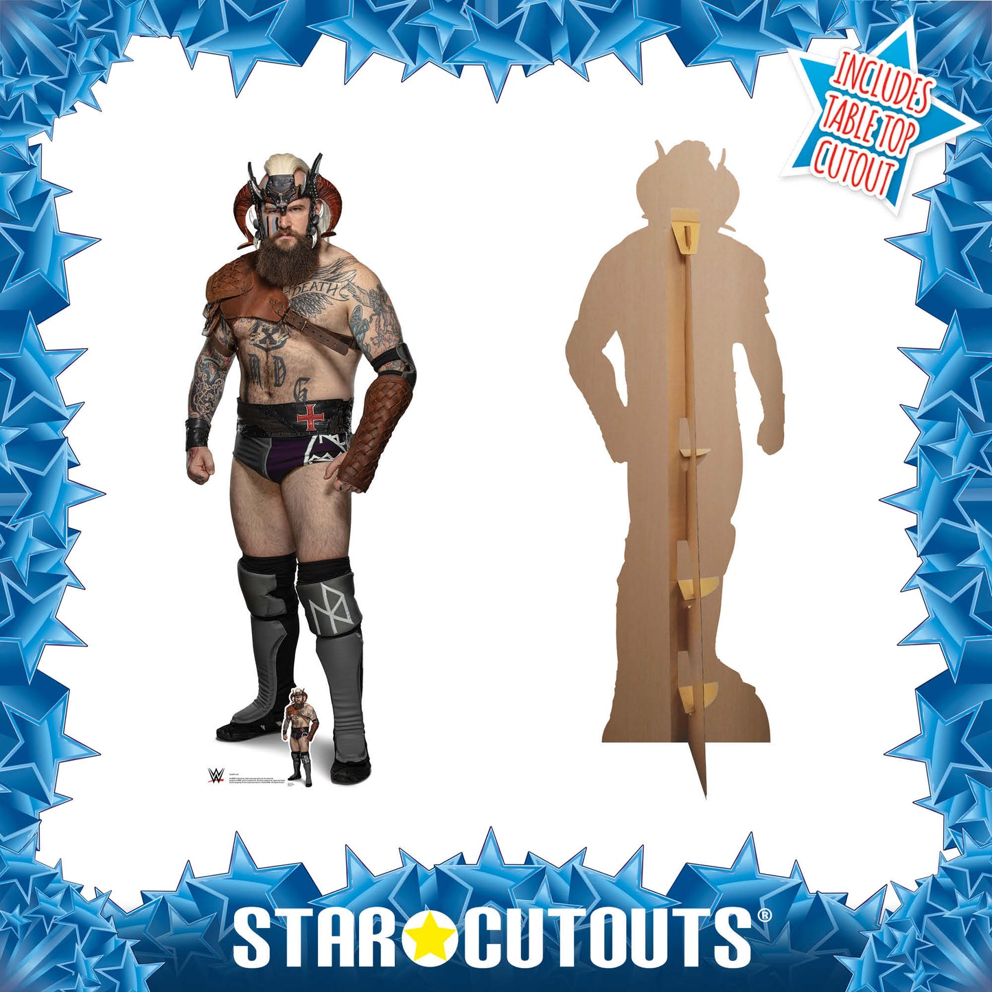 SC4099 Erik WWE Cardboard Cut Out Height 190cm