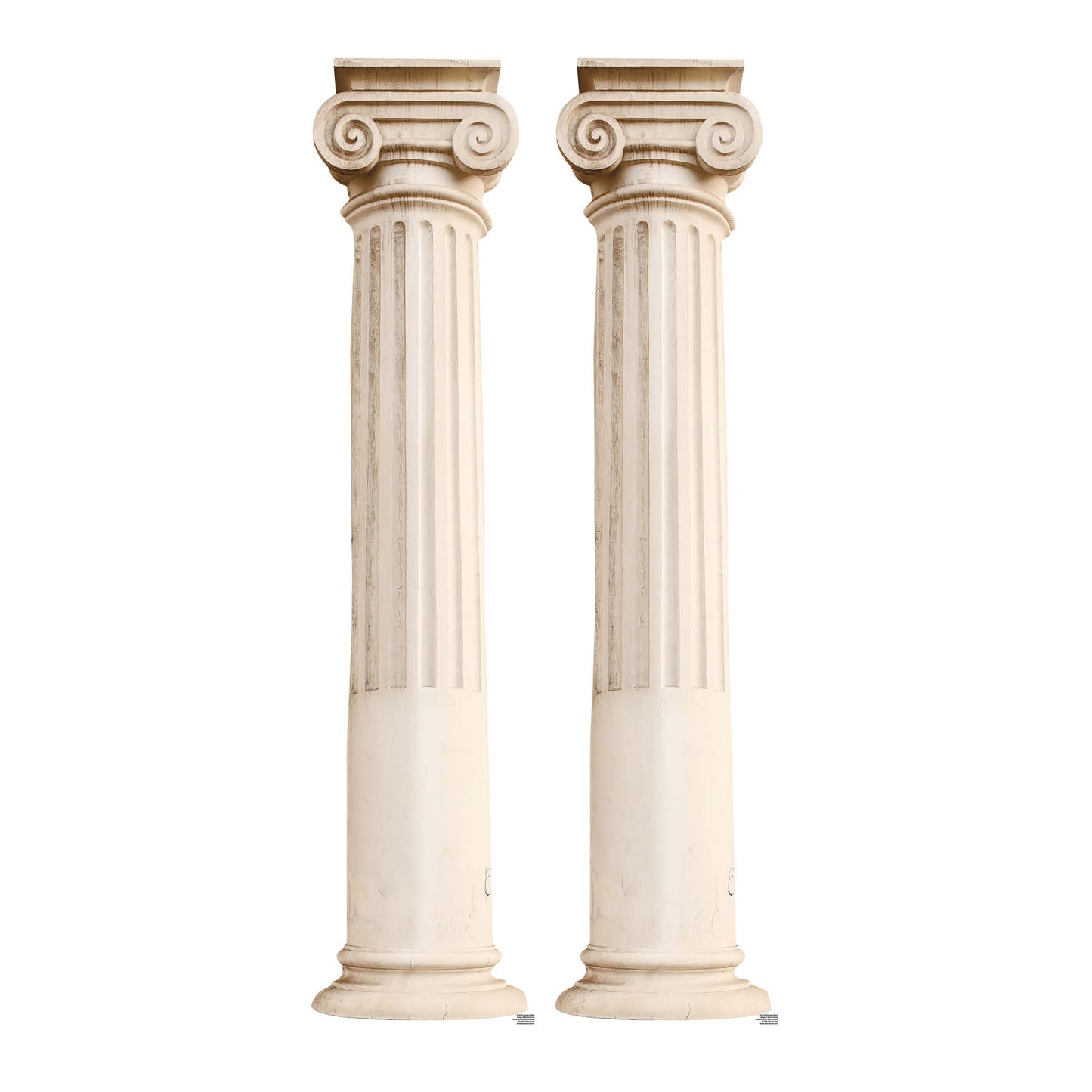 SC4150 Two Roman Pillars Cardboard Cutouts Height 195cm