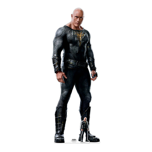 SC4170 Black Adam Dwayne Johnson Alternative Pose Cardboard Cut Out Height 192cm