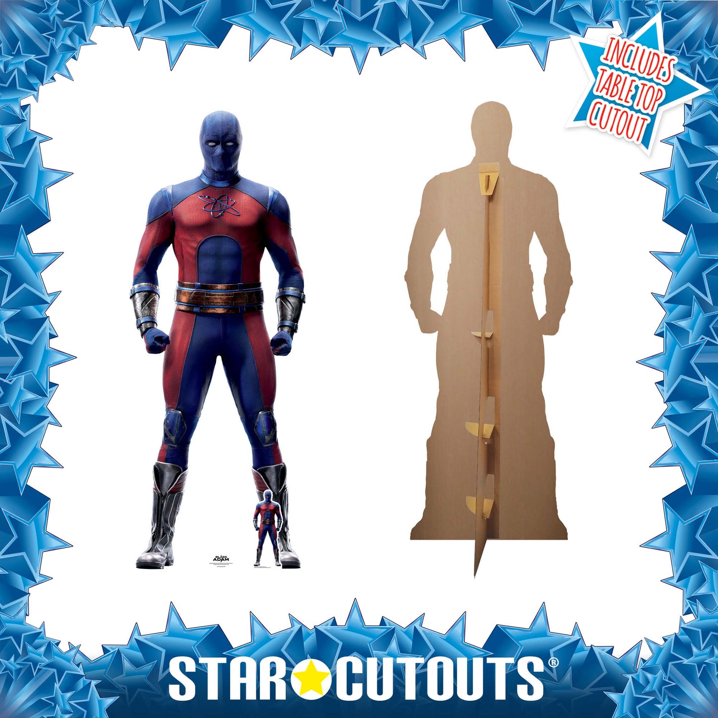 SC4174 Atom Smasher Noah Centineo Black Adam Cardboard Cut Out Height 185cm