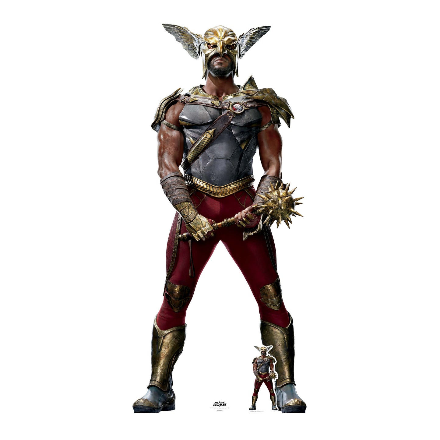 SC4175 Hawkman Aldis Hodge Black Adam Cardboard Cut Out Height 187cm
