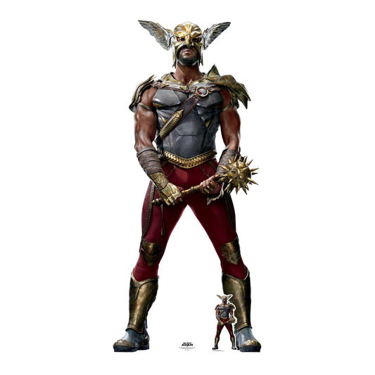 SC4175 Hawkman Aldis Hodge Black Adam Cardboard Cut Out Height 187cm