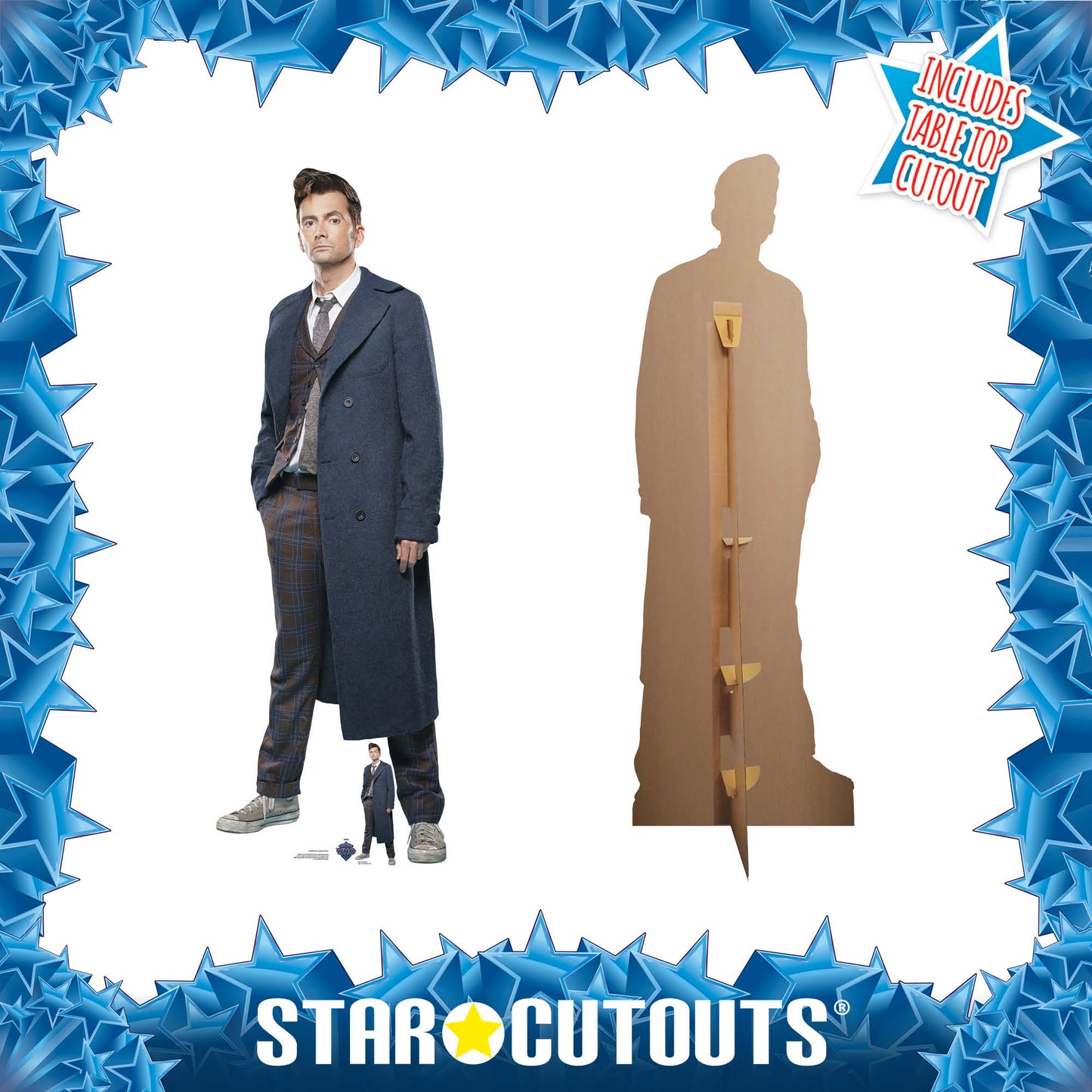 SC4206 David Tennant Doctor Who Special Cardboard Cut Out Height 187cm