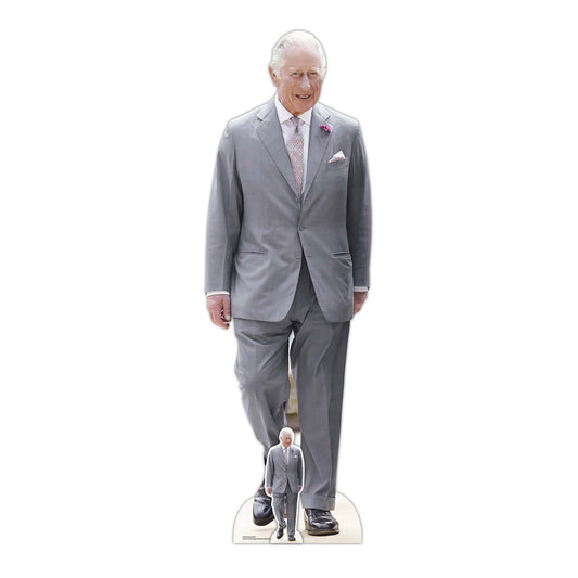 SC4223 King Charles Cardboard Cut Out Height 180cm
