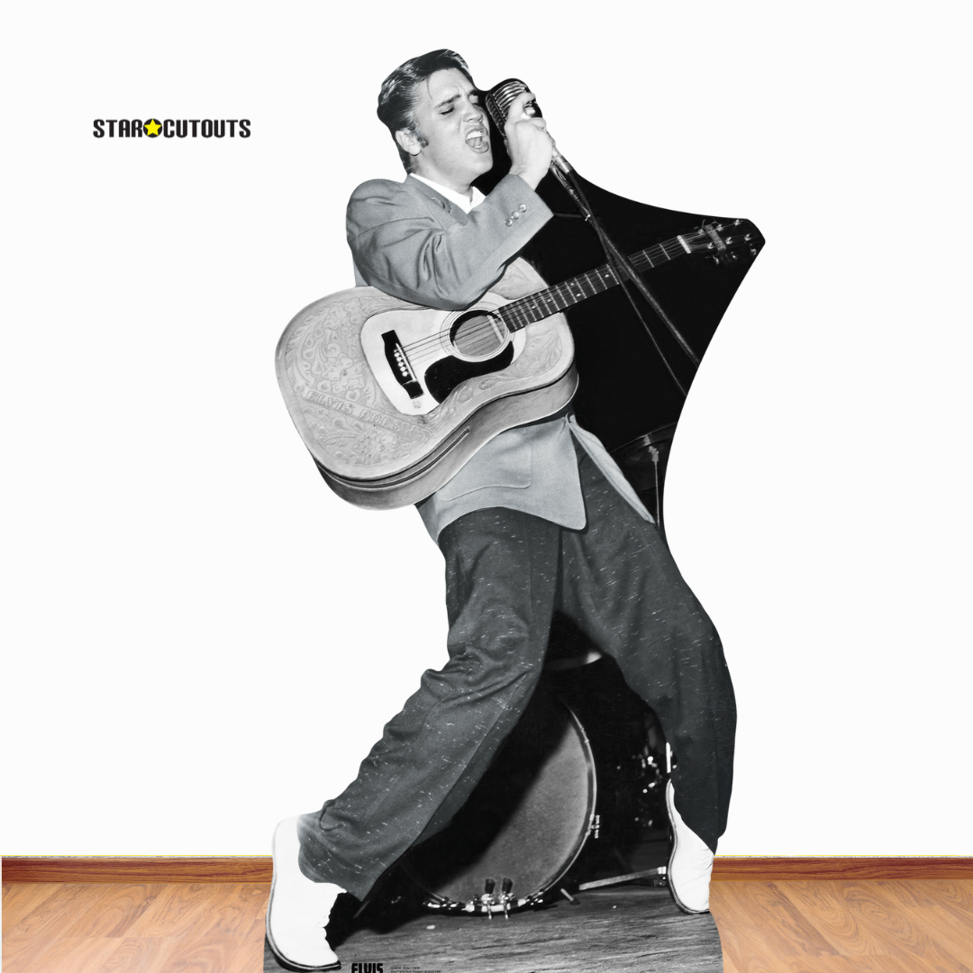 SC4252 Elvis Vintage Classic Cardboard Cut Out Height 172cm