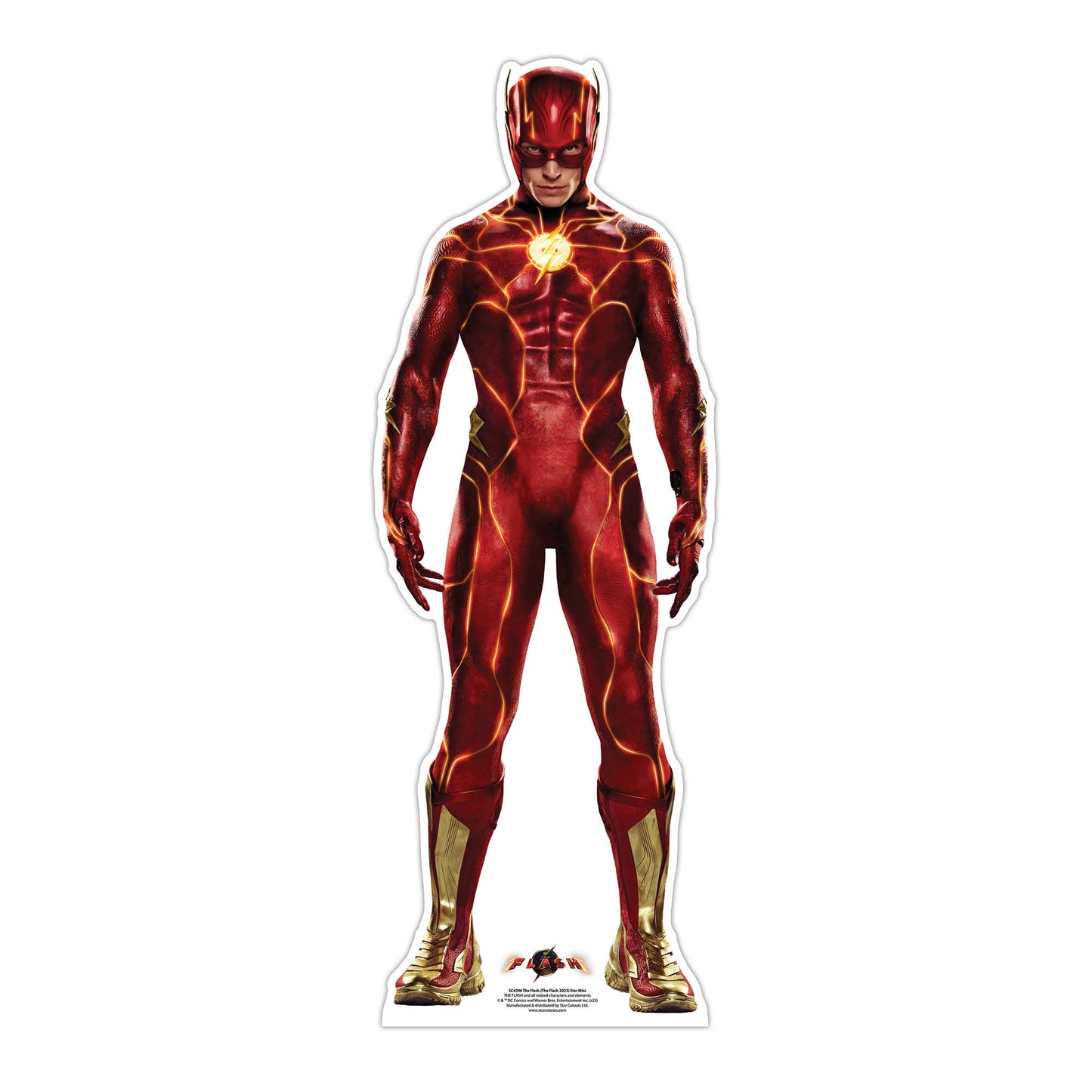 SC4396 The Flash 2023 Star Mini Ezra Miller Cardboard Cut Out Height 92cm