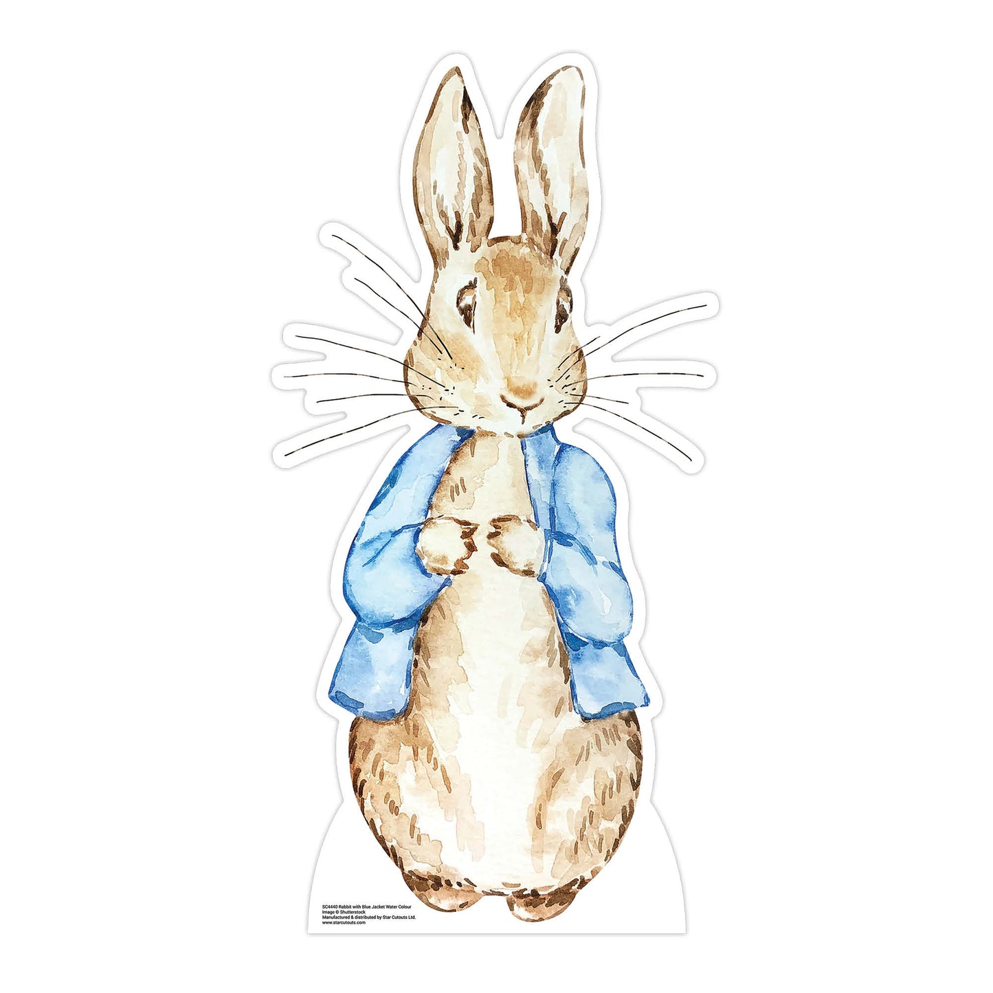 SC4440 Rabbit Blue Jacket Cardboard Cutout Height 93cm