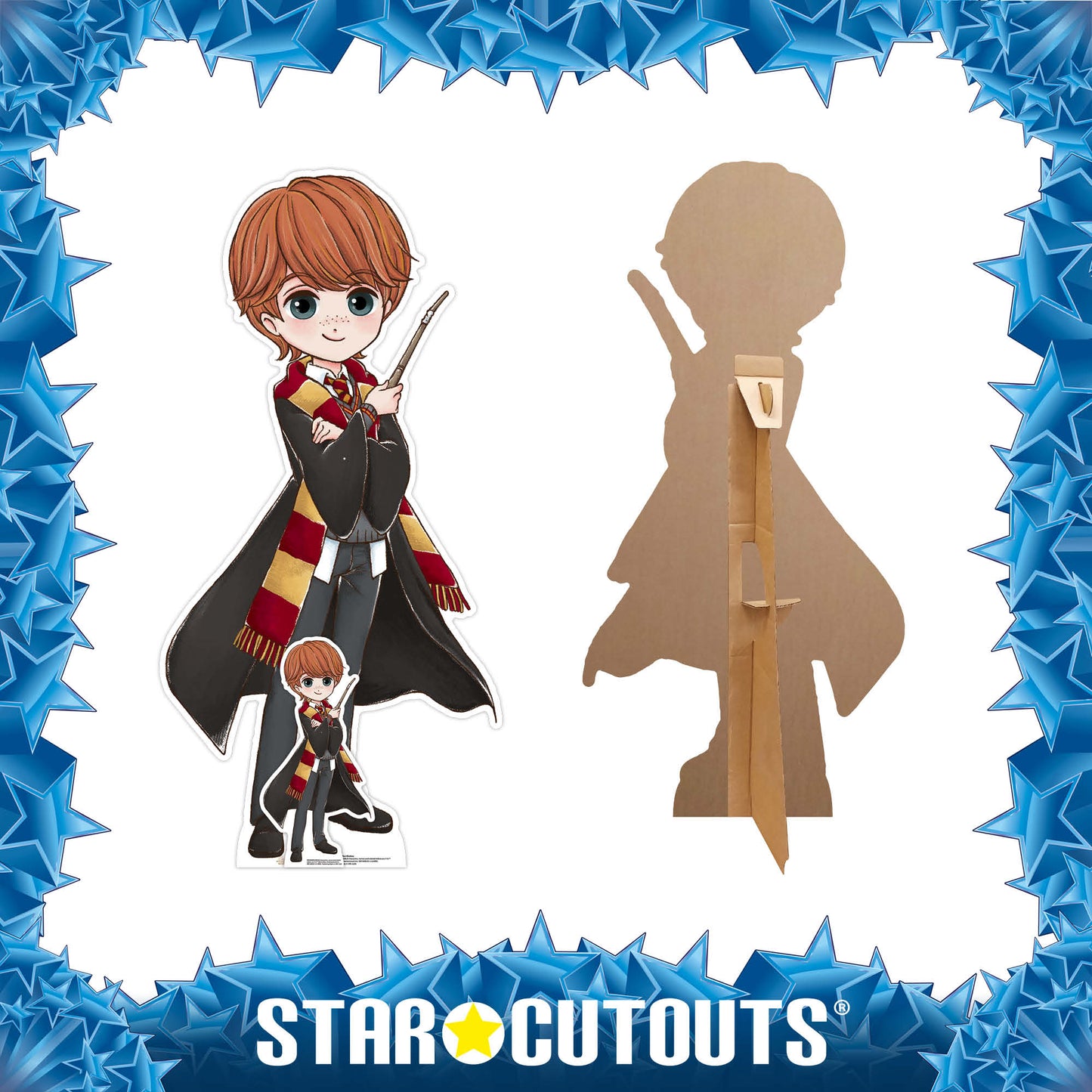 SC4453 Cute Ron Weasley Animated Cardboard Cut Out Height 92cm