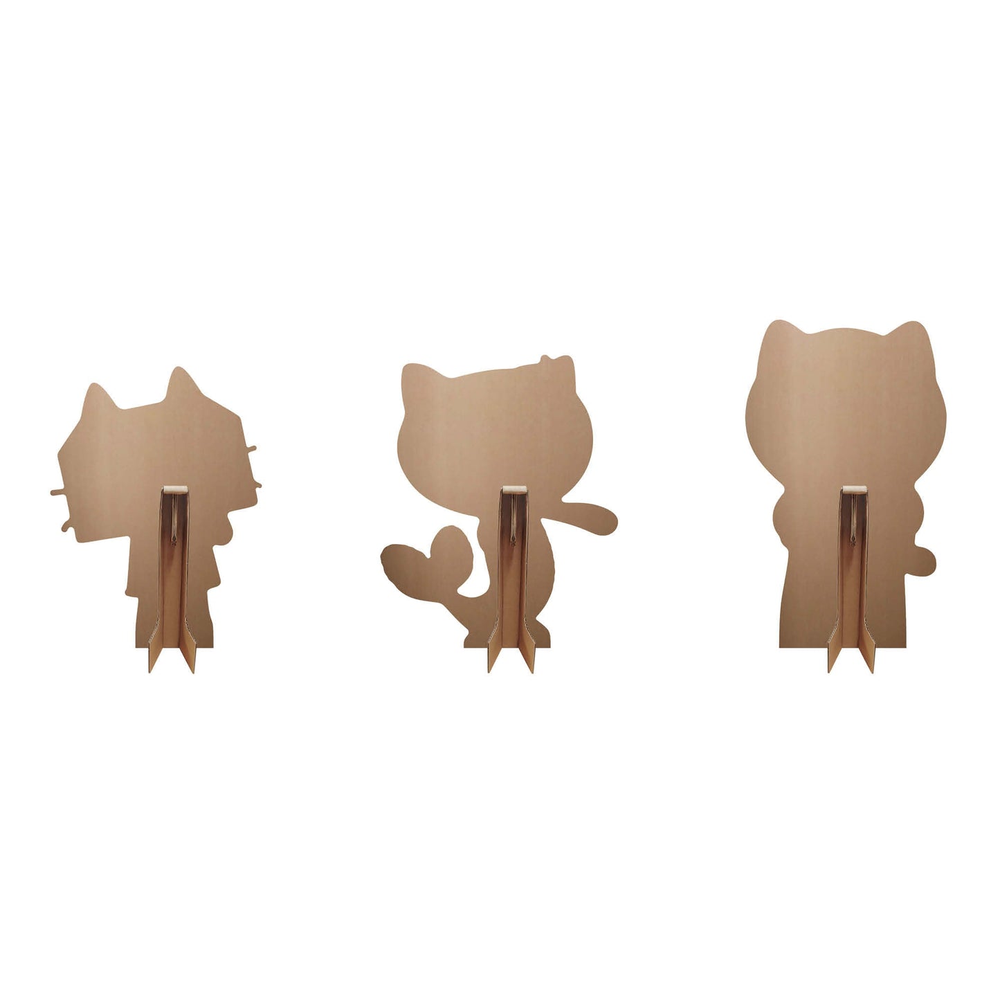SC4565 DJ Catnip, Baby Box, MerCat Cardboard Cutout  Multi Pack Bundle - Gabbys Dolhouse Height 48cm