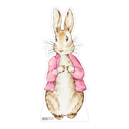 SC4595 Rabbit Pink Jacket Cardboard Cutout Height 93cm