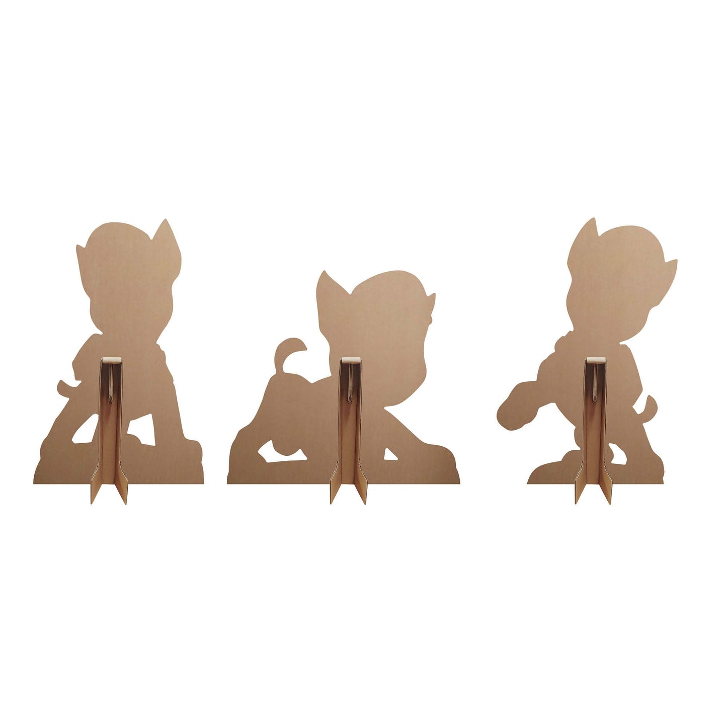 SC4597 Three Chase Paw Patrol  Multi Pack Bundle Cardboard Cut Outs Height 66cmPaw Patrol Cardboard Cutouts UK | Kids Party Decorations