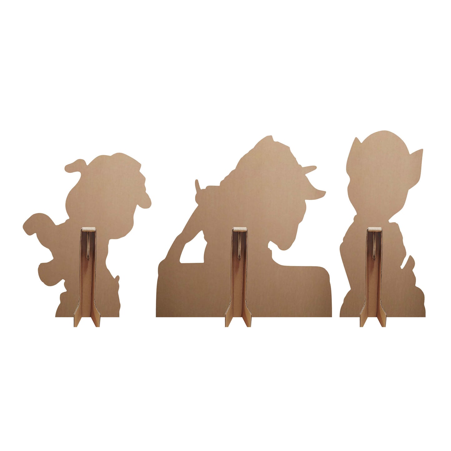 SC4598 Chase, Marshall and Rubble Paw Patrol  Multi Pack Bundle Cardboard Cut Outs Height 66cm