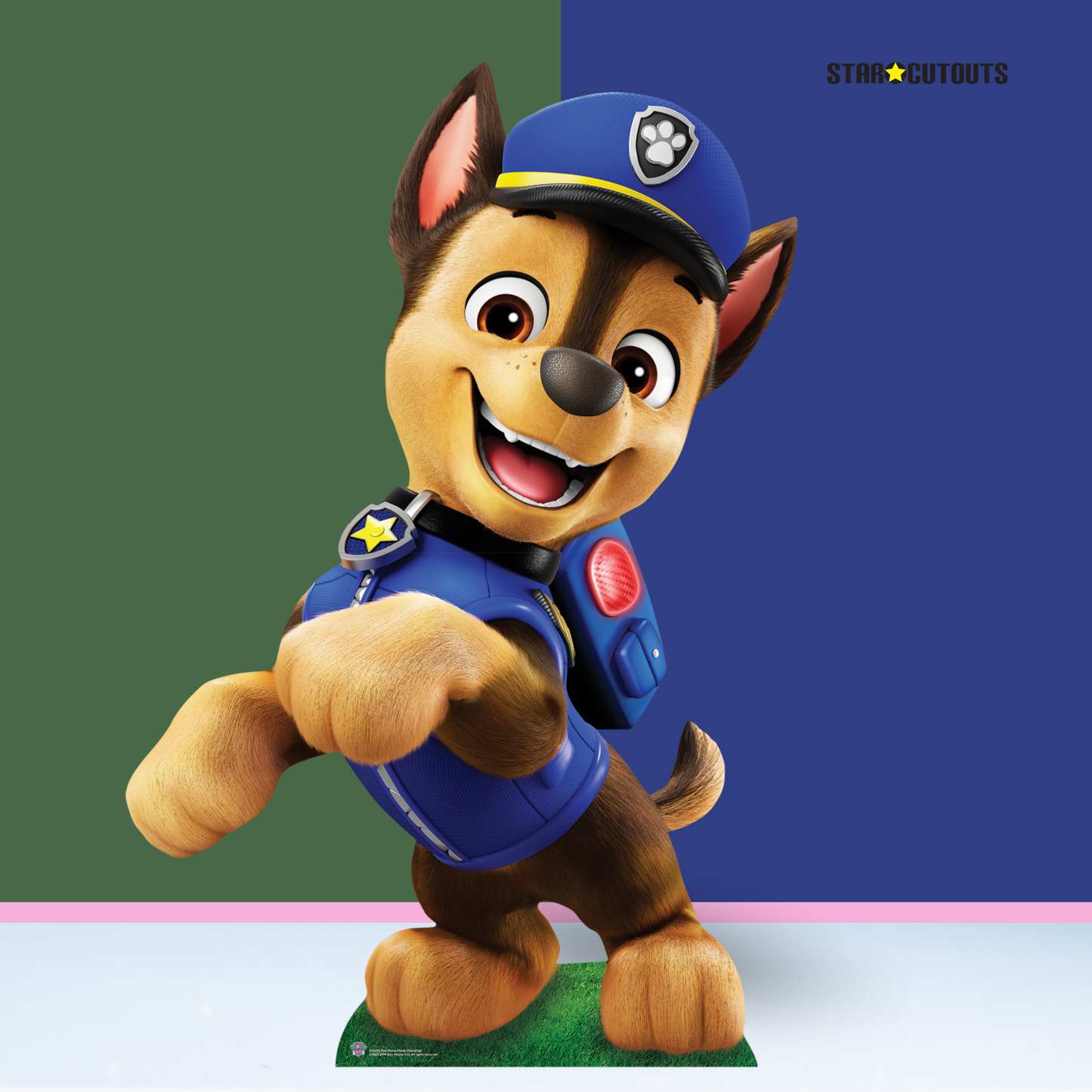 SC4605 Paw Patrol Chase Police Puppy Cardboard Cut Out Height 133cm