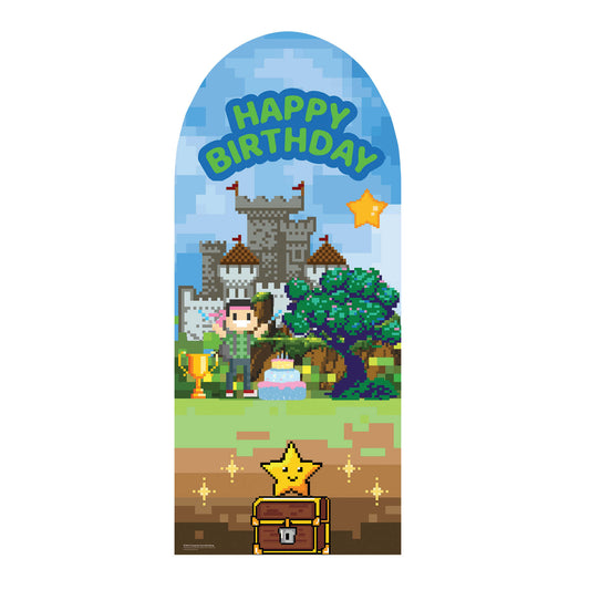 SC4614 Gaming Backdrop Sailboard Cardboard Cut Out Height 185cm