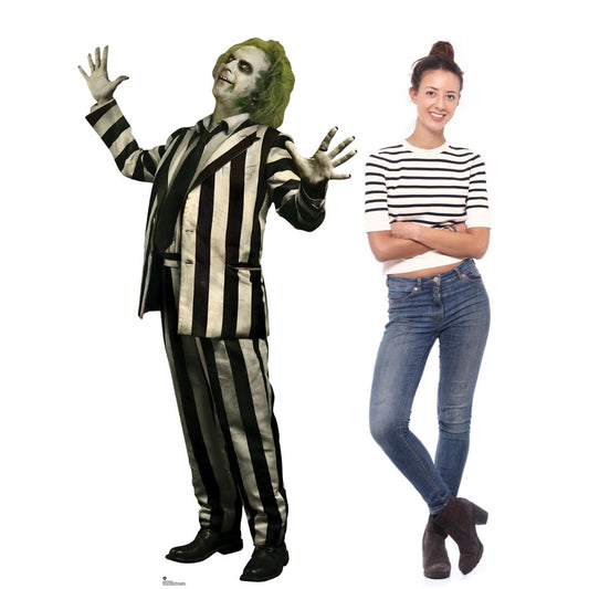 SC4667 Beetlejuice Michael Keaton Beetlejuice Beetlejuice  Cardboard Cutout Height 178.00cm