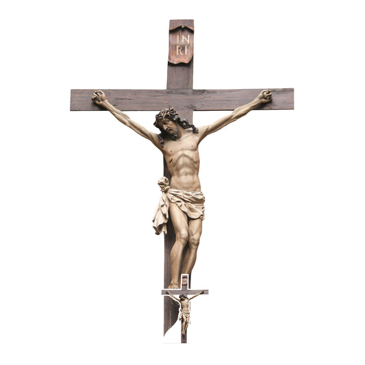 SC4683 Jesus Christ Crucifix Cross Cardboard Cut Out Height 127cm
