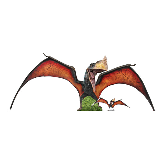 SC4733 Jurassic World Quetzalcoatlus Cardboard Cut Out Height 94cm