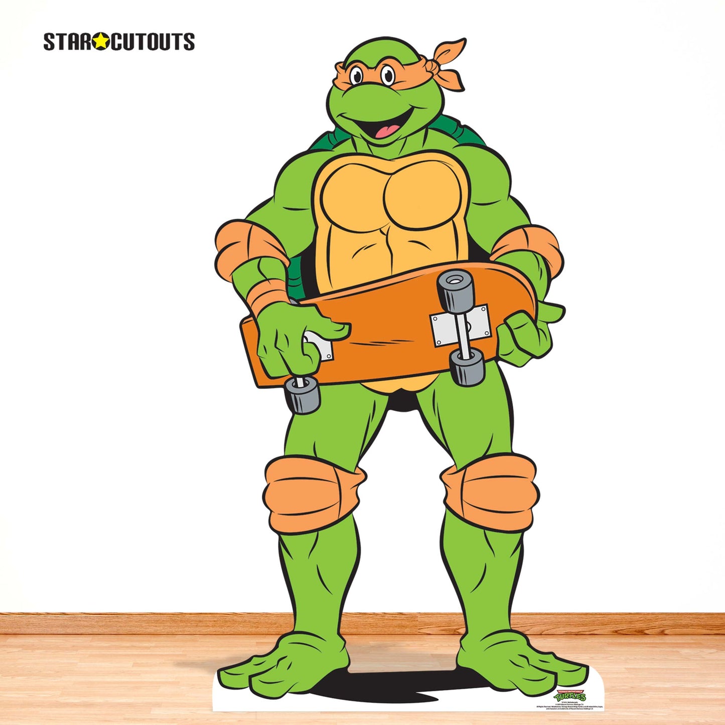 SC4763 TMNT Michelangelo Teenage Mutant Ninja Turtles   Cardboard Cutouts Height 135cm