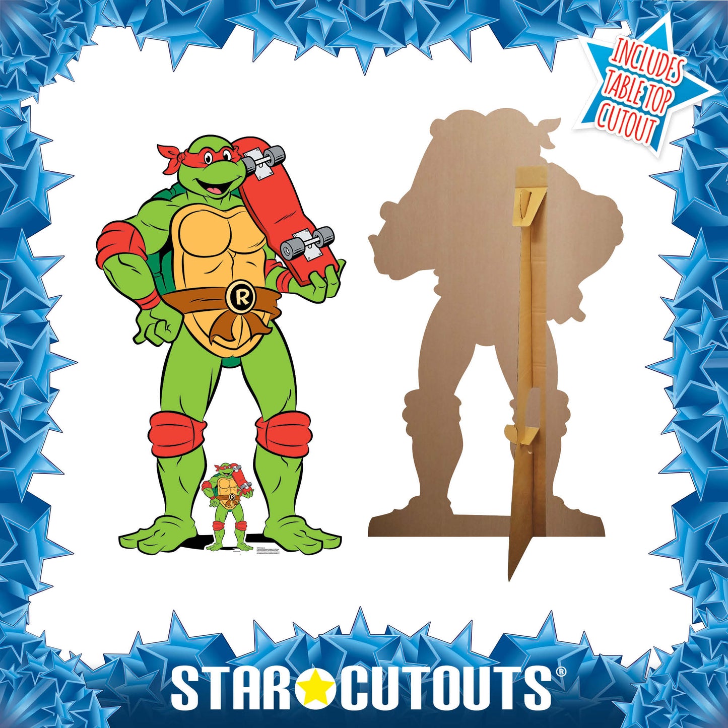 SC4765 TMNT Raphael Teenage Mutant Ninja Turtles  Cardboard Cutouts Height 133cm