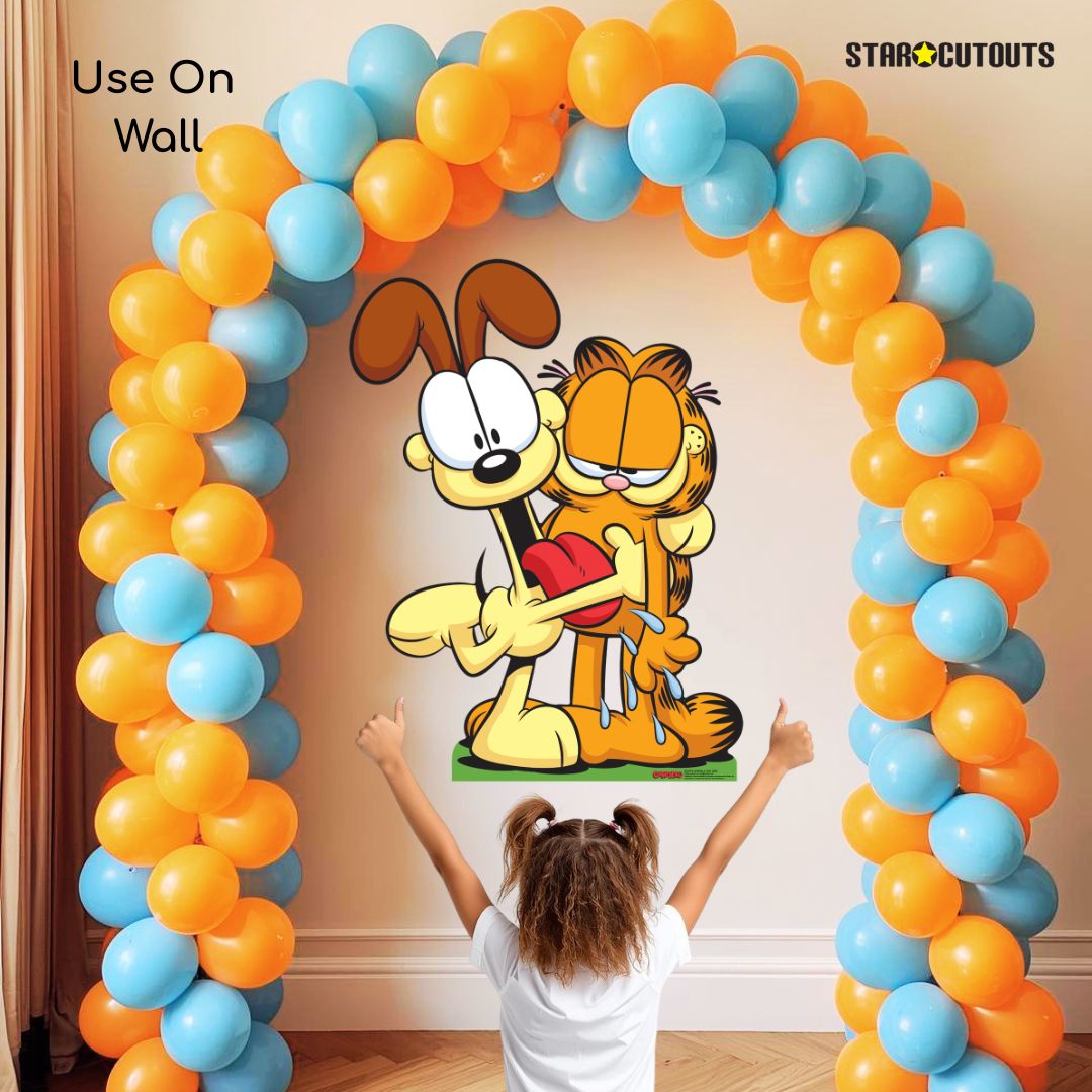 SC4776 Garfield and Odie Cardboard Cutouts Height 126cm