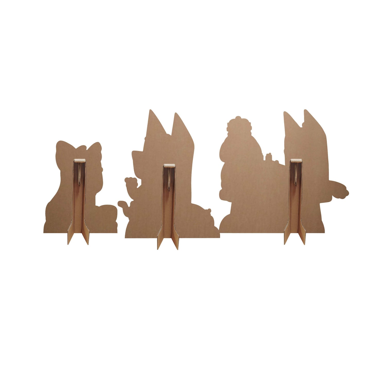 SC4784 Bluey Bingo & Friends Tea Party Star Mini Bundle - Wall & Floor Decoration Cardboard Cutout Height 55cm