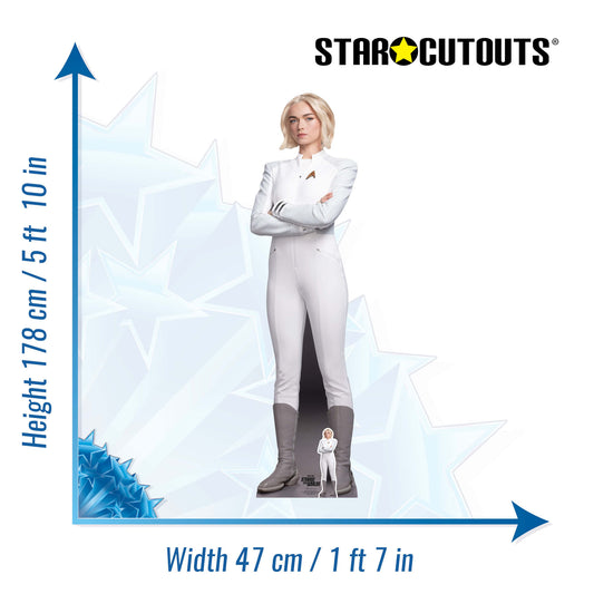 SC4824 Christine Chapel (Strange New World Star Trek ) Cardboard Cutout Height 178cm