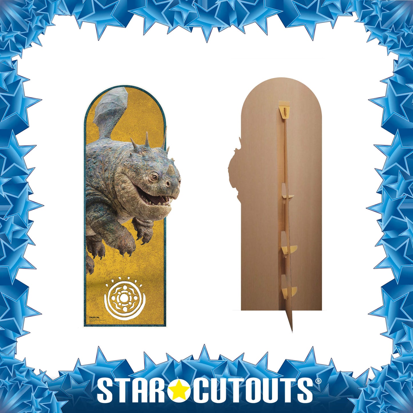 SC4839 Gronckle Sailboard  How To Train Your Dragon Live Action Cardboard Cut Out Height 182cm