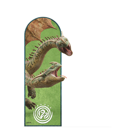 SC4840 Hideous Zippleback Sailboard  How To Train Your Dragon Live Action Cardboard Cut Out Height 182cm
