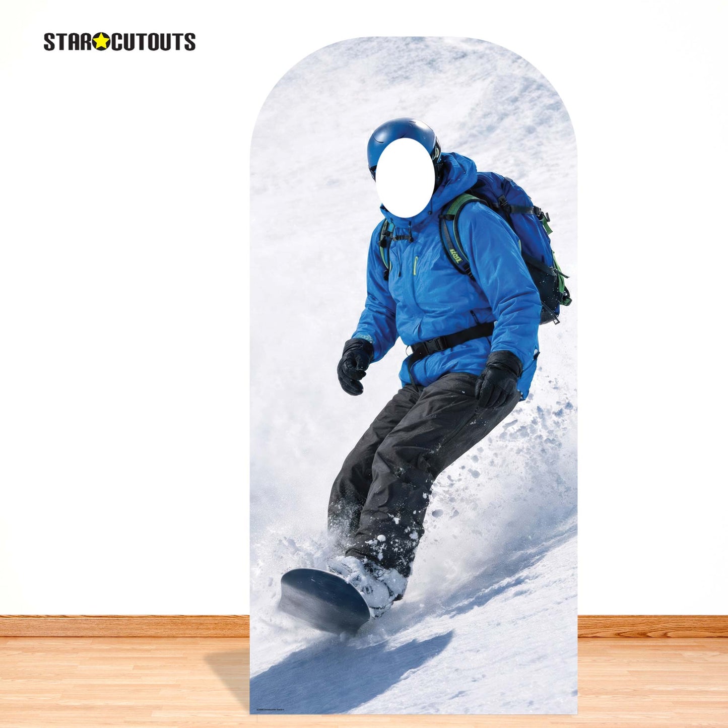 SC4888 Snowboarder Stand-in Cardboard Cutout Height 190cm