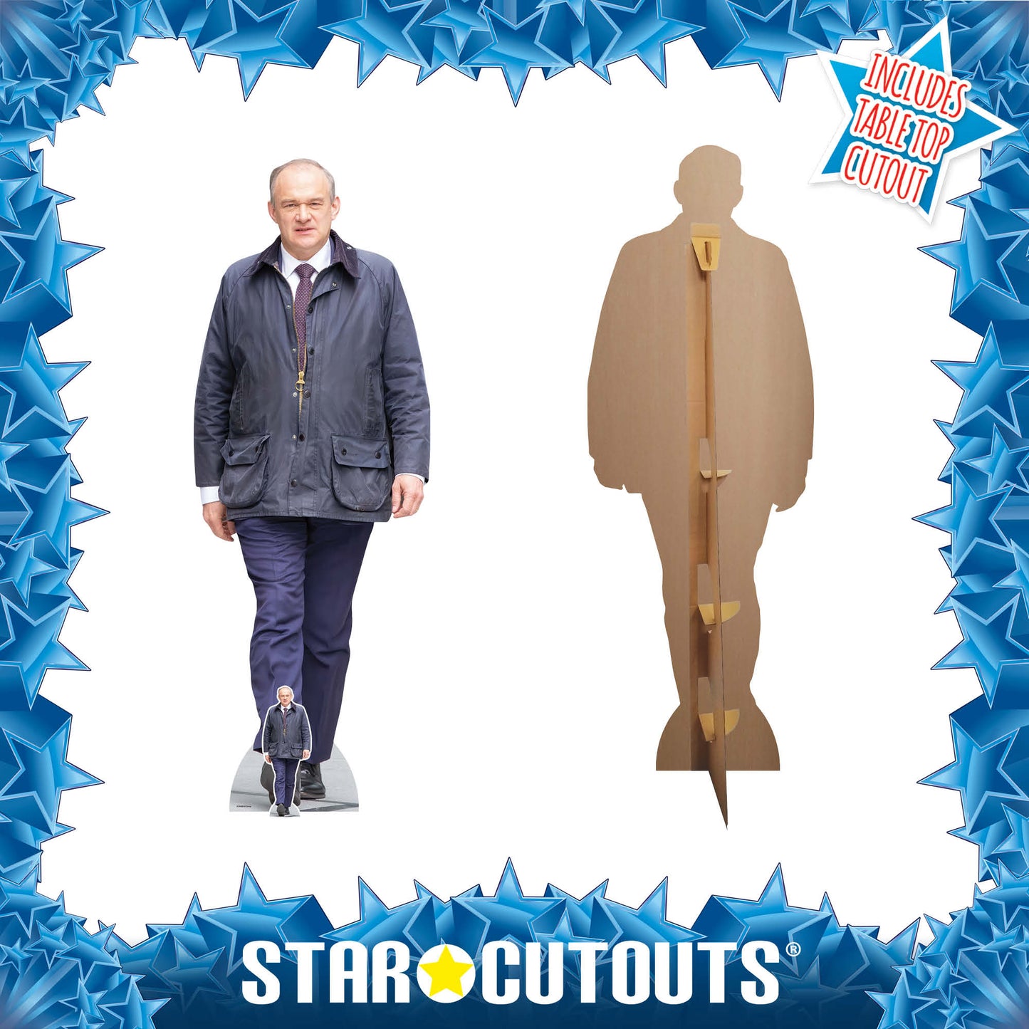 SC4908 Ed Davey Cardboard Cutout Height 183cm