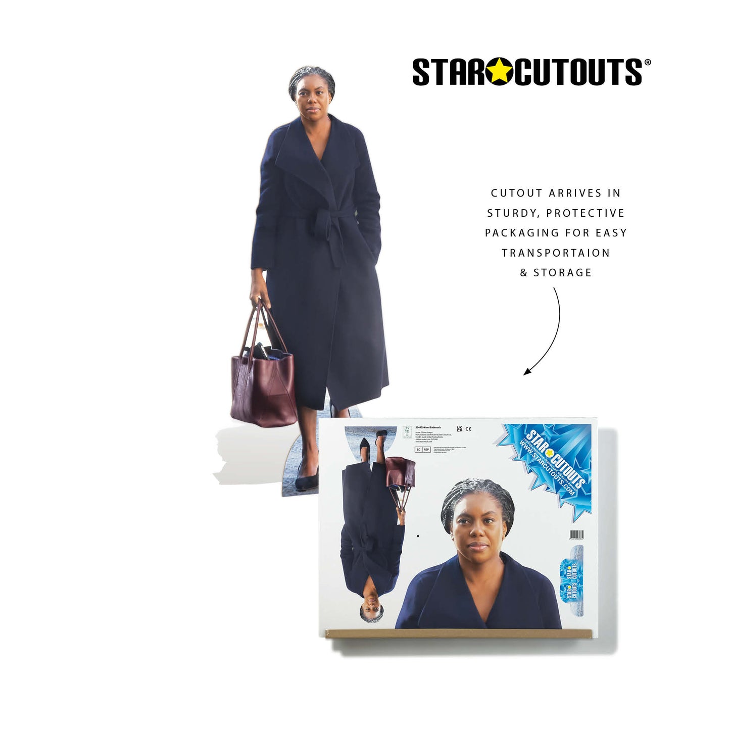 SC4909 Kemi Badenoch Cardboard Cutout Height 169cm